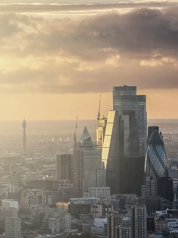 London city skyline